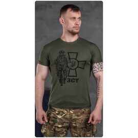 Футболка чоловіча 294 green р.M-3XL "Madoka" недорого оптом від прямого постачальника