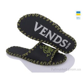 Тапки чоловічі домашні Весна/осінь 373M чорний (9 пар р.40-45) "Active" недорого оптом від прямого постачальника