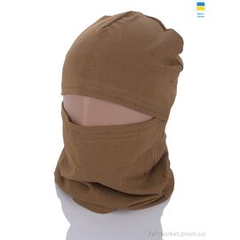 Балаклава чоловіча Весна/осінь Балаклава х/б khaki (5 шт. р.сіткаOne size) "VIOLA" недорого оптом від прямого постачальника