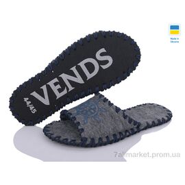 Тапки чоловічі домашні Весна/осінь 355M сірий (9 пар р.40-45) "Active" недорого оптом від прямого постачальника