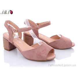 Босоніжки жіночі літні Літо 705-8-5 (6 пар р.36-41) "Aba" недорого оптом від прямого постачальника