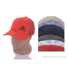 Кепка для чоловіків Літо N001-3 mix (5 шт. р.сітка57-59) "KUINH" недорого оптом від прямого постачальника