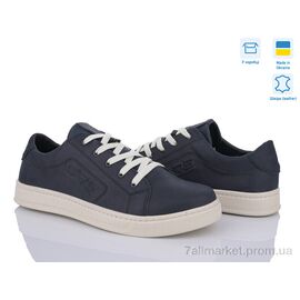 Кросівки чоловічі модні Весна/осінь 24-137 синій (8 пар р.40-45) "Cross-shop" недорого оптом від прямого постачальника