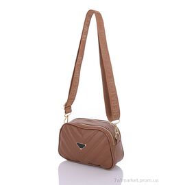 Жіноча сумка 2157-2 brown 16*22*7 см, "David Polo" недорого оптом від прямого постачальника