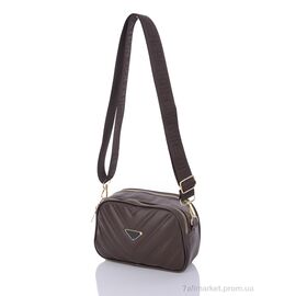 Фотография Сумка женская 2157-6 brown 16*22*7 см, "David Polo" недорого оптом от прямого поставщика