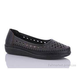 Фотография Туфли женские стильные Лето 509 black (8 пар р.37-43) "YUEMINGZHU" недорого оптом от прямого поставщика