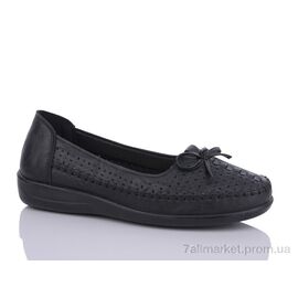 Фотография Туфли женские стильные Лето 511 black (8 пар р.37-43) "YUEMINGZHU" недорого оптом от прямого поставщика