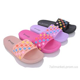 Шльопанці жіночі полегшені Літо 3049-2 mix (6 пар р.36-41) "Vladimir" недорого оптом від прямого постачальника