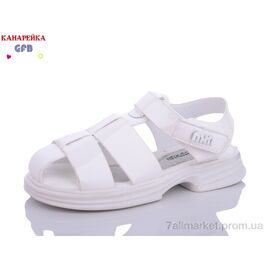 Фотография Босоножки детские летние Лето B7718-3 (8 пар р.26-31) "GFB-Канарейка" недорого оптом от прямого поставщика
