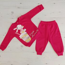 Фотография Костюм детский спортивный на девочку 2930 crimson р.74-92 "MALIBU" недорого оптом от прямого поставщика