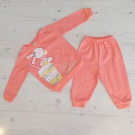 Фотография Костюм детский спортивный на девочку 2930 peach р.74-92 "MALIBU" недорого оптом от прямого поставщика