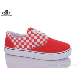 Фотография Кроссовки женские модные Весна/осень A111 red (12 пар р.35-40) "Jibukang" недорого оптом от прямого поставщика