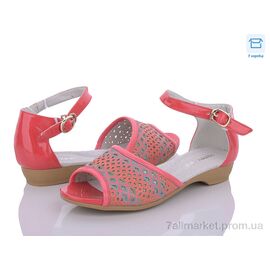 Фотография Босоножки детские летние Лето A10508 red (6 пар р.32-37) "Style-baby-Clibee" недорого оптом от прямого поставщика