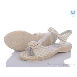 Босоніжки дитячі літні Літо 8868-25 coffee (10 пар р.30-37) "Style-baby-Clibee" недорого оптом від прямого постачальника