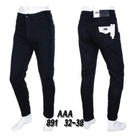 Джинси чоловічі 891 black р.32-38 "God Baron" недорого оптом від прямого постачальника