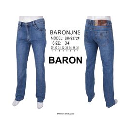 Джинси чоловічі 9372 blue р.29-38 "God Baron" недорого оптом від прямого постачальника