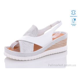 Босоніжки жіночі літні Літо 306-06 white (8 пар р.36-40) "SHERLOCK SOON" недорого оптом від прямого постачальника