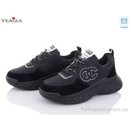Фотография Кроссовки женские модные Весна/осень F926-1світловідбивач (6 пар р.36-40) "Veagia-ADA" недорого оптом от прямого поставщика