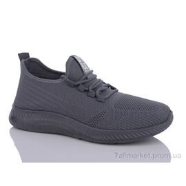 Фотография Кроссовки мужские модные Лето B902 grey піна (8 пар р.40-45) "Laguna" недорого оптом от прямого поставщика