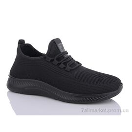 Кросівки чоловічі модні Літо 915 black піна (8 пар р.40-45) "Laguna" недорого оптом від прямого постачальника