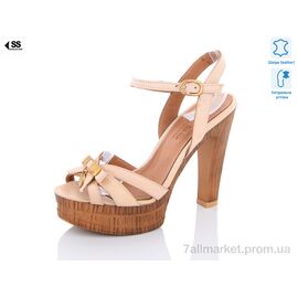 Босоніжки жіночі літні Літо 75-505 beige (8 пар р.36-40) "SHERLOCK SOON" недорого оптом від прямого постачальника