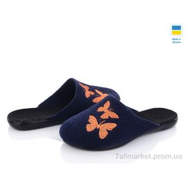 Фотография Тапки женские для дома Весна/осень 167 (6 пар р.36-41) "Inblue" недорого оптом от прямого поставщика