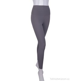 Фотография Лосинсы женские Весна/осень WK530-2 grey (4 шт. р.сетка M-2XL) "Textile" недорого оптом от прямого поставщика