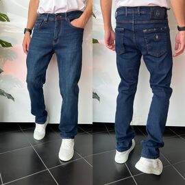 Фотография Джинсы мужские 1344 blue р.32-40 "i8denim" недорого оптом от прямого поставщика