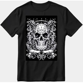 Фотография Футболка мужская 2808 black р.48-58 "Алия" недорого оптом от прямого поставщика