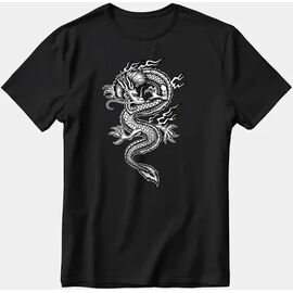 Фотография Футболка мужская 2811 black р.48-58 "Алия" недорого оптом от прямого поставщика