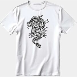 Фотография Футболка мужская 2812 white р.48-58 "Алия" недорого оптом от прямого поставщика