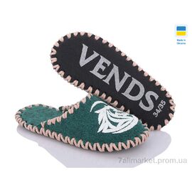 Тапки дитячі домашні Весна/осінь 031 зелений (9 пар р.30-35) "Active" недорого оптом від прямого постачальника