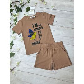 Фотография Костюм детский на девочку 151 brown р.98-116 "Marimaks" недорого оптом от прямого поставщика