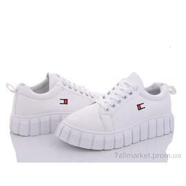 Фотография Кроссовки женские модные Весна/осень 528-5 (8 пар р.37-41) "Ok Shoes" недорого оптом от прямого поставщика