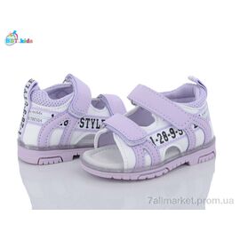 Фотография Босоножки детские летние Лето L123-5-3 (8 пар р.18-23) "BBT" недорого оптом от прямого поставщика