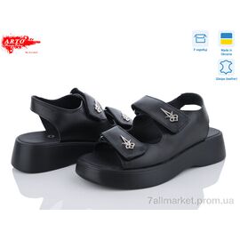 Босоніжки жіночі літні Літо 545 ч.ш. (8 пар р.36-41) "ARTO" недорого оптом від прямого постачальника