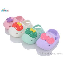 Фотография Кроксы детские летние Лето A9111 mix (24 пар р.20-25) "BBT" недорого оптом от прямого поставщика