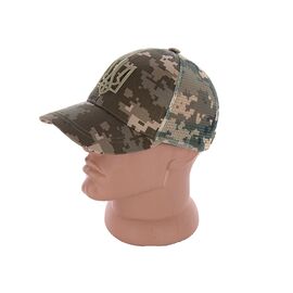 Фотография Кепка мужская 111-90 тризуб khaki р.M-XL "Mabi" недорого оптом от прямого поставщика