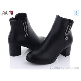 Фотография Ботинки женские стильные Весна/осень 1832-1 (6 пар р.36-41) "Aba" недорого оптом от прямого поставщика