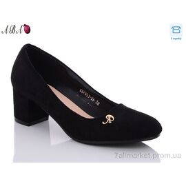 Фотография Туфли женские стильные Весна/осень KU7053-26 black (6 пар р.36-41) "Aba" недорого оптом от прямого поставщика