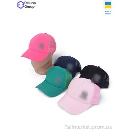 Фотография Кепка унисекс Лето DG001-5 mix (5 шт. р.сетка ) "Reluna Group" недорого оптом от прямого поставщика