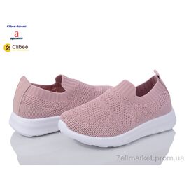 Сліпони дитячі без шнурків Літо Z515 pink (6 пар р.26-31) "Clibee-Doremi" недорого оптом від прямого постачальника