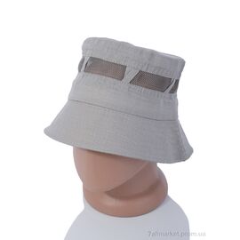 Фотография Панама мужская Лето SF1-1 grey (5 шт. р.сетка 57-59) "KUINH" недорого оптом от прямого поставщика