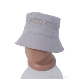 Фотография Панама мужская Лето SF1-4 grey (5 шт. р.сетка 57-59) "KUINH" недорого оптом от прямого поставщика