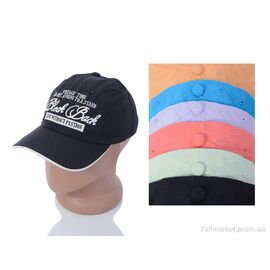 Фотография Кепка детская Лето Black Back mix (5 шт. р.сетка 53-55) "KUINH" недорого оптом от прямого поставщика