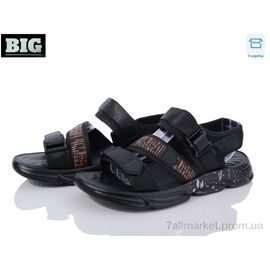 Сандалії чоловічі літні Літо 3570-708-15 (8 пар р.40-45) "BIG" недорого оптом від прямого постачальника
