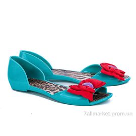 Босоніжки жіночі літні  455 blue (12 пар р.36-41) "Zoom" недорого оптом від прямого постачальника