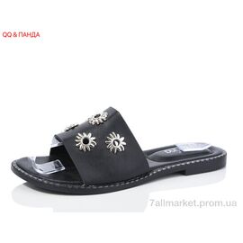 Шльопанці жіночі полегшені Літо 81499-2 (8 пар р.36-41) "QQ&Панда" недорого оптом від прямого постачальника