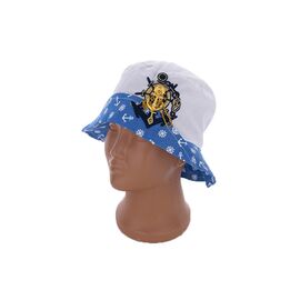 Фотография Панама детская на девочку 123-15 blue р.48-54 "Mabi" недорого оптом от прямого поставщика