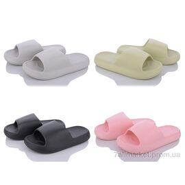 Фотография Шлепки женские облегченные Лето Q7 mix (24 пар р.36-41) "Hongquan" недорого оптом от прямого поставщика